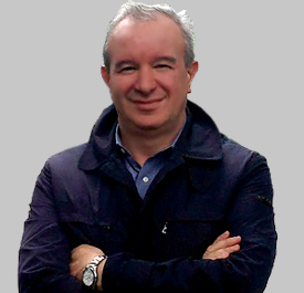 Portrait of Talaat Captan, founder and CEO of Air Hollywood